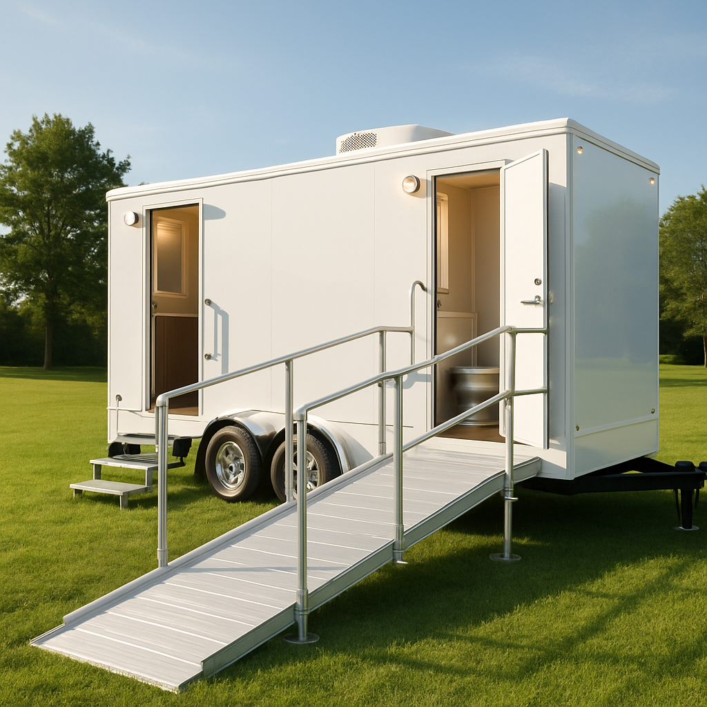 ADA restroom trailer